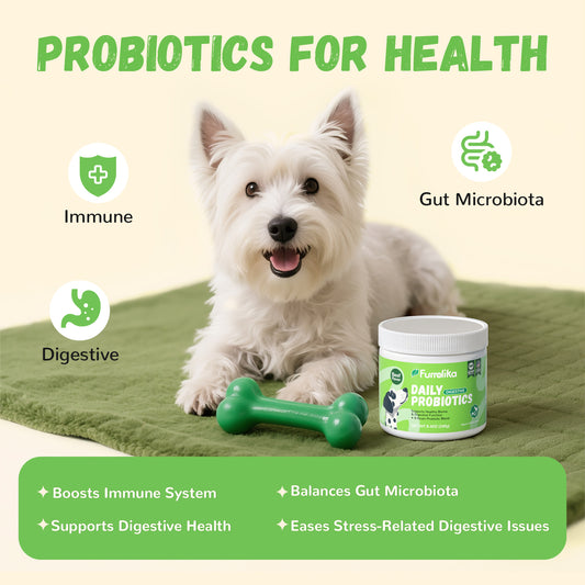 Furrolika Probiotics Soft Chews for Dogs